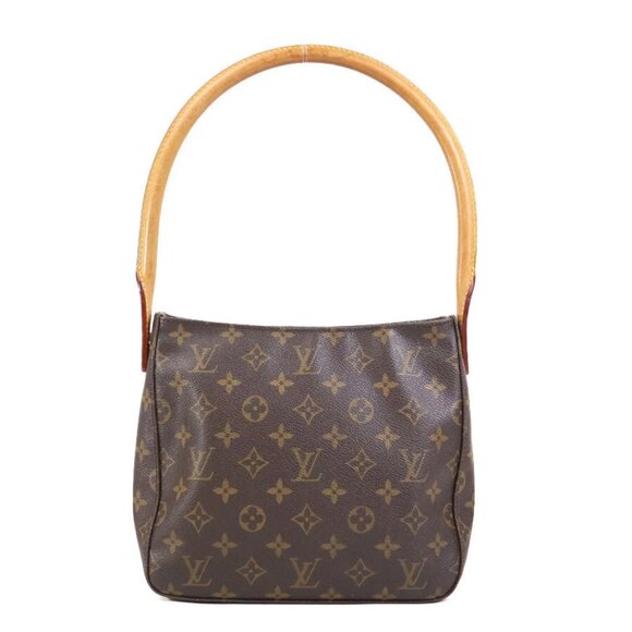 LOUIS VUITTON Monogram Looping MM Shoulder Bag Brown - Picture 3 of 14